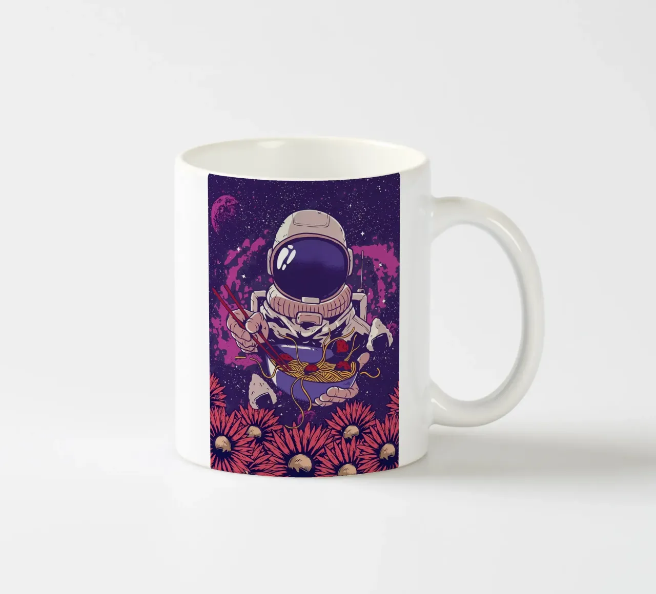 Astronauta Vaporwave Ramen tazza in ceramica da diedrich