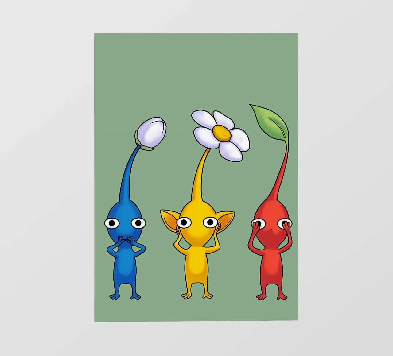 saggio pikmin telo in pvc da diedrich