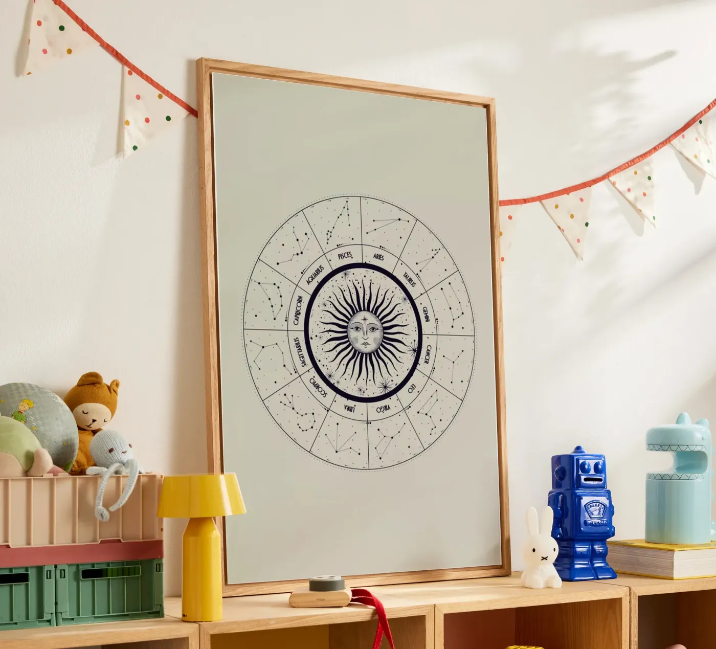Astrology Chart plexiglas de Flora & Fauna