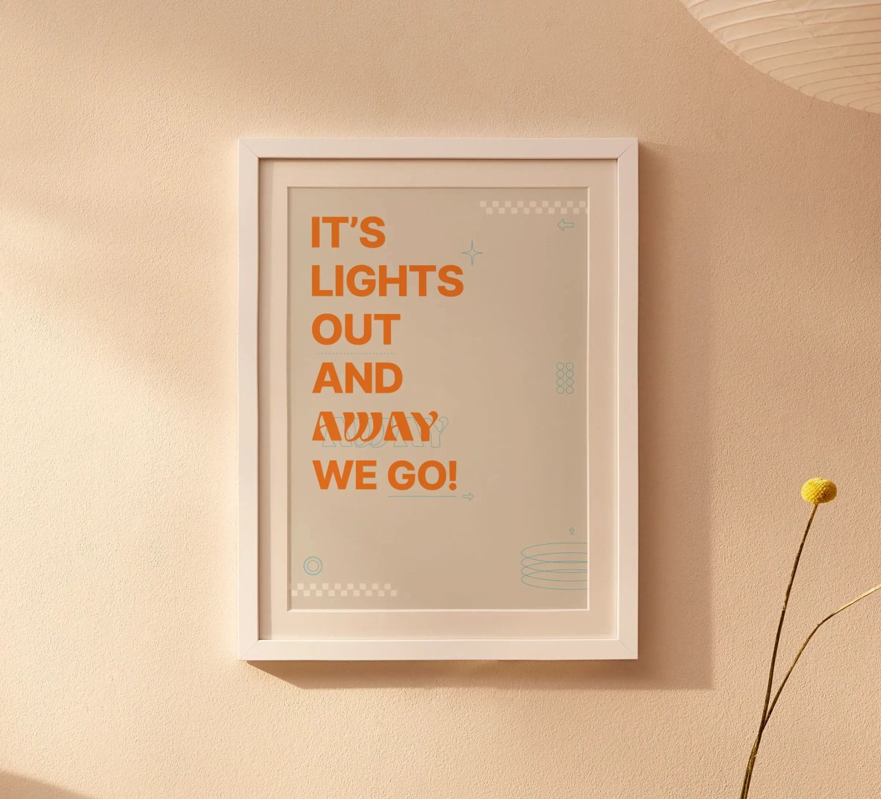 McLaren F1 Its Lights Out poster by OkleoStudio