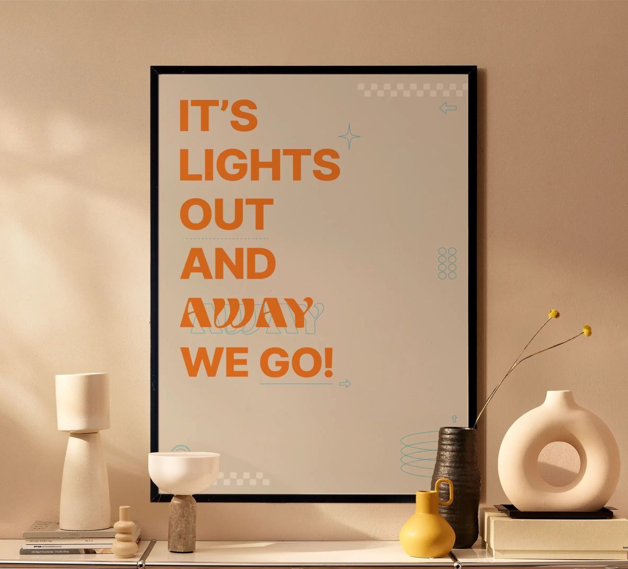 McLaren F1 Its Lights Out poster by OkleoStudio