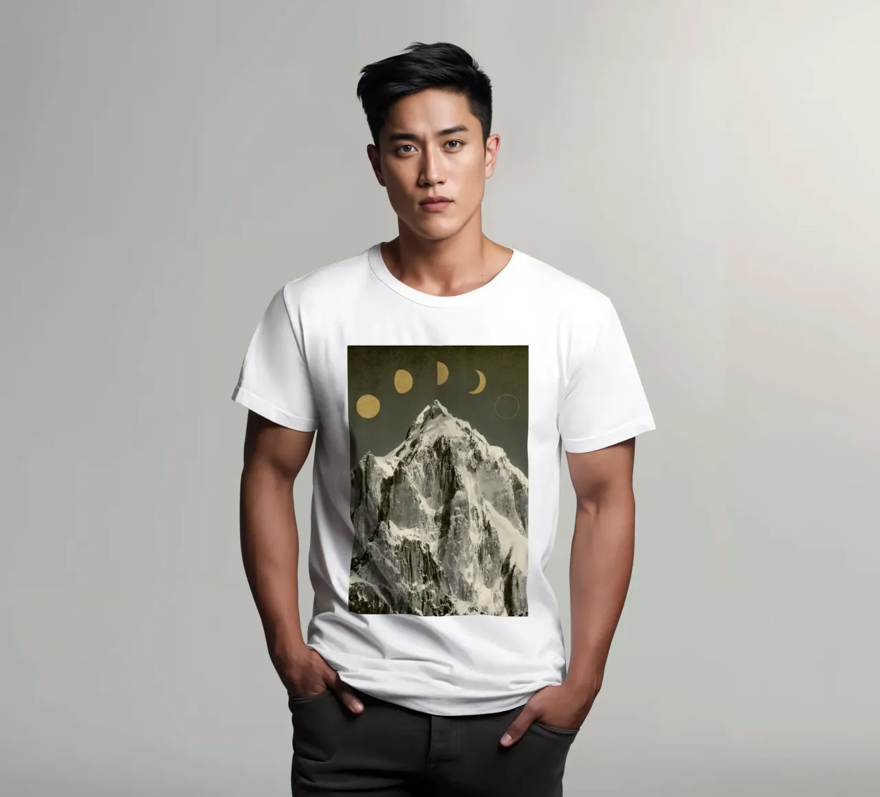 Moon Phases t-shirt da Florent Bodart