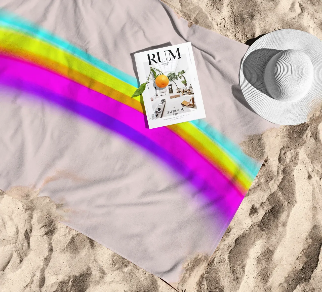 Space 5 beach towel by treechild