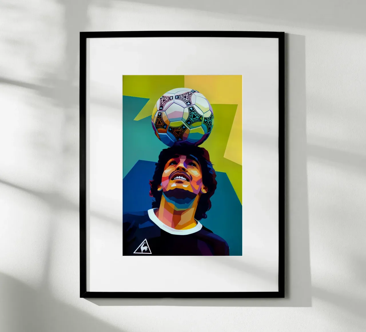 Maradona wpap potrait neon hahnemühle de BONANZA