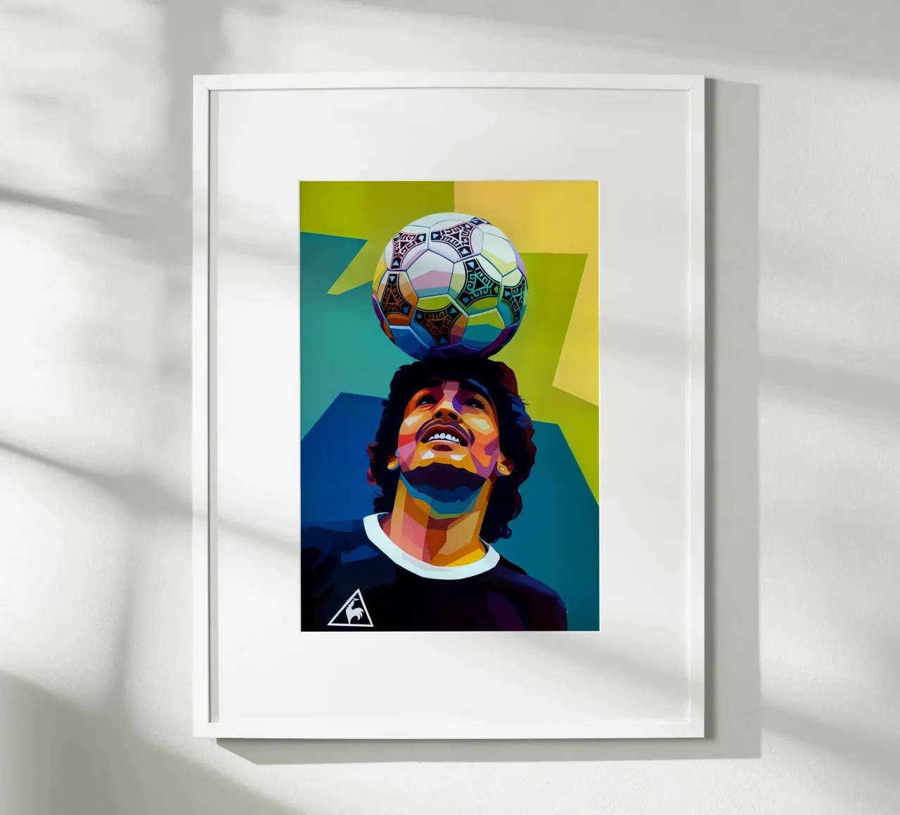Maradona wpap potrait neon hahnemühle de BONANZA