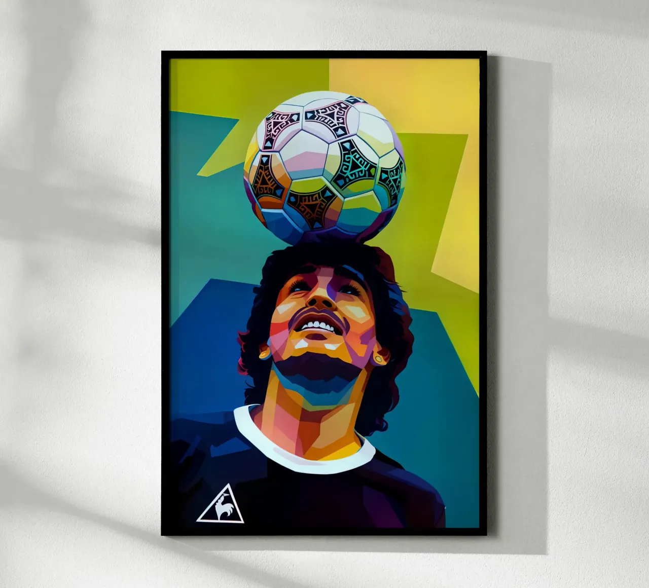Maradona wpap potrait neon hahnemühle de BONANZA