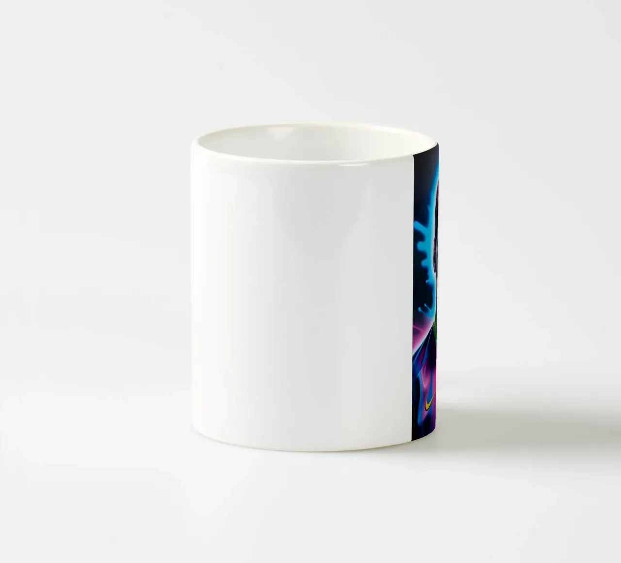 Messi potrait neon tazza in ceramica da BONANZA