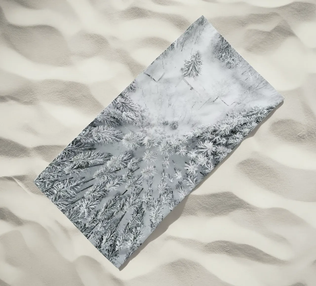 Calm Winter telo mare da Studio Nahili