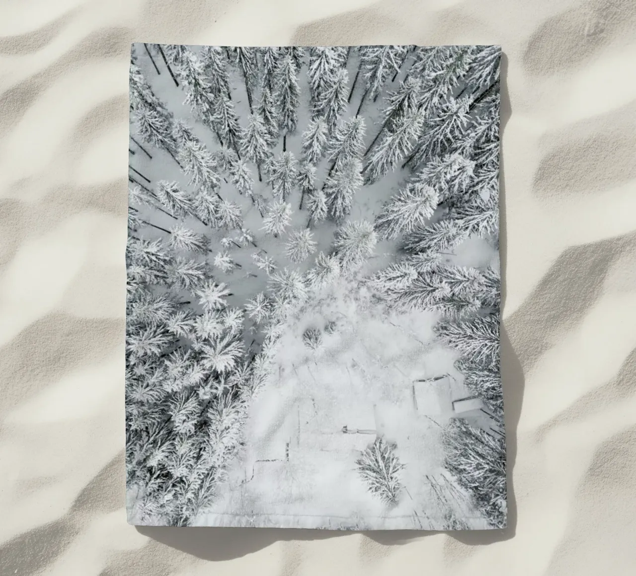 Calm Winter telo mare da Studio Nahili