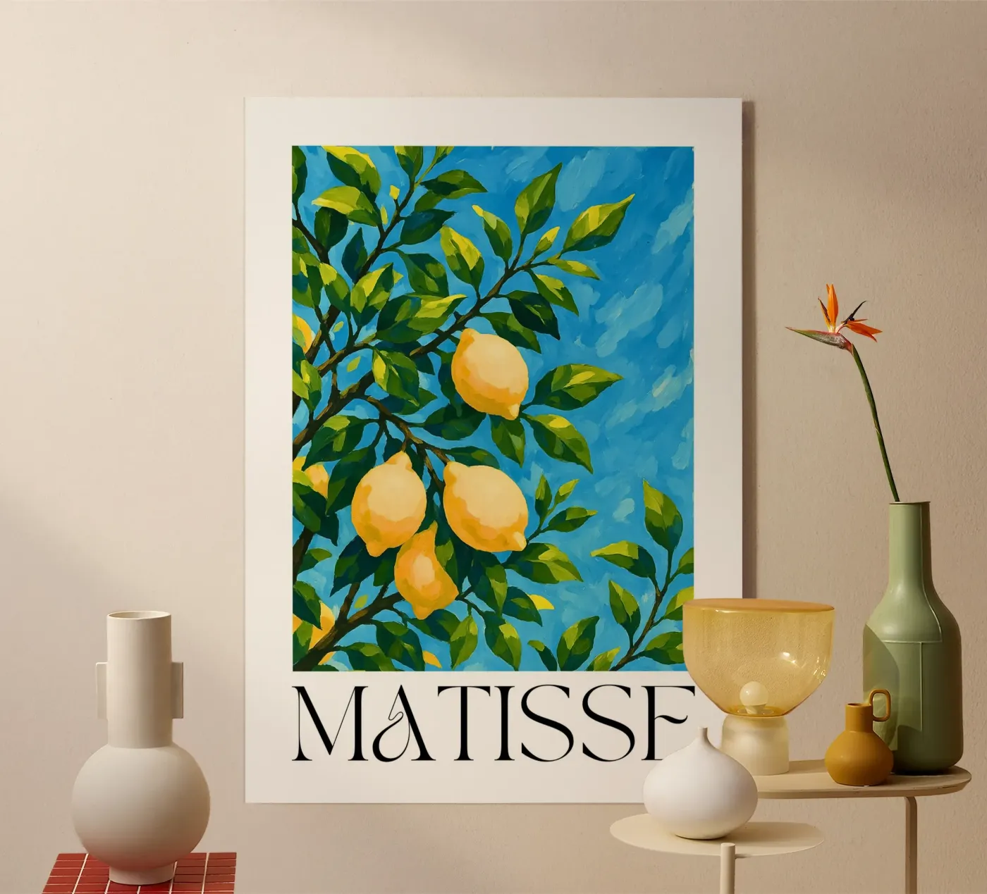 Limoni sull'albero plexiglass da typealive