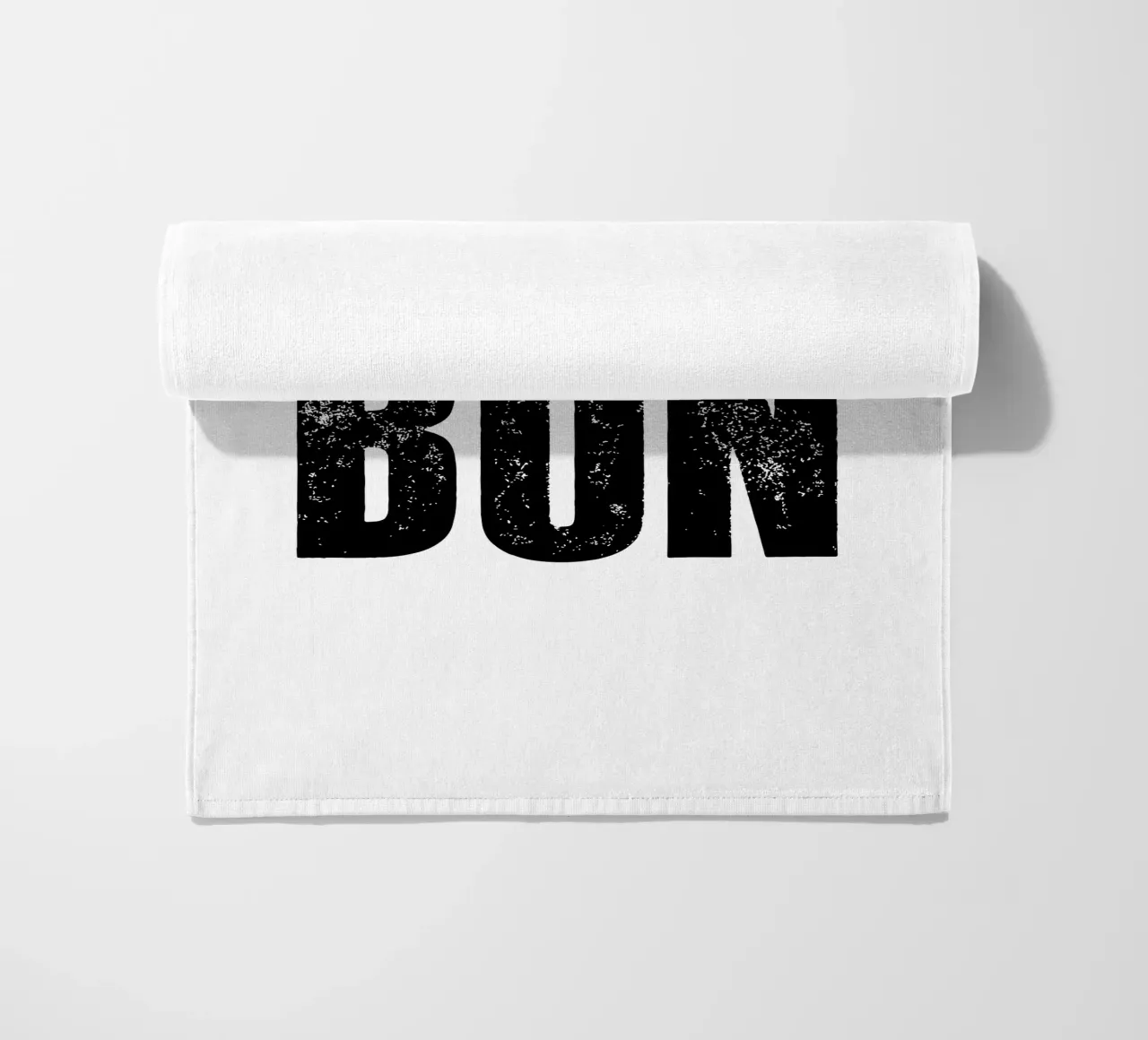 C'est Bon Design tipografico francese in bianco e nero telo mare da THE MOTIVATED TYPE