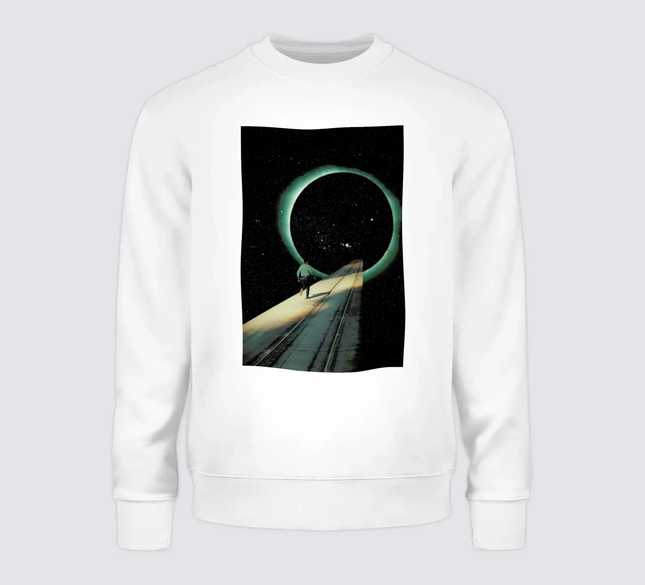 Escaping into the Void Sweatshirt von Frank Moth