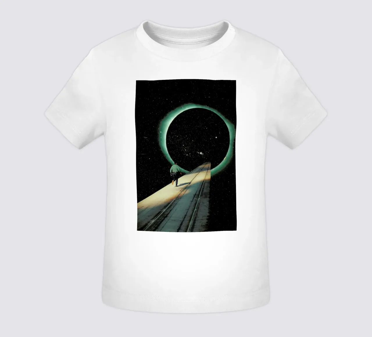 Escaping into the Void t-shirt pour bébé de Frank Moth