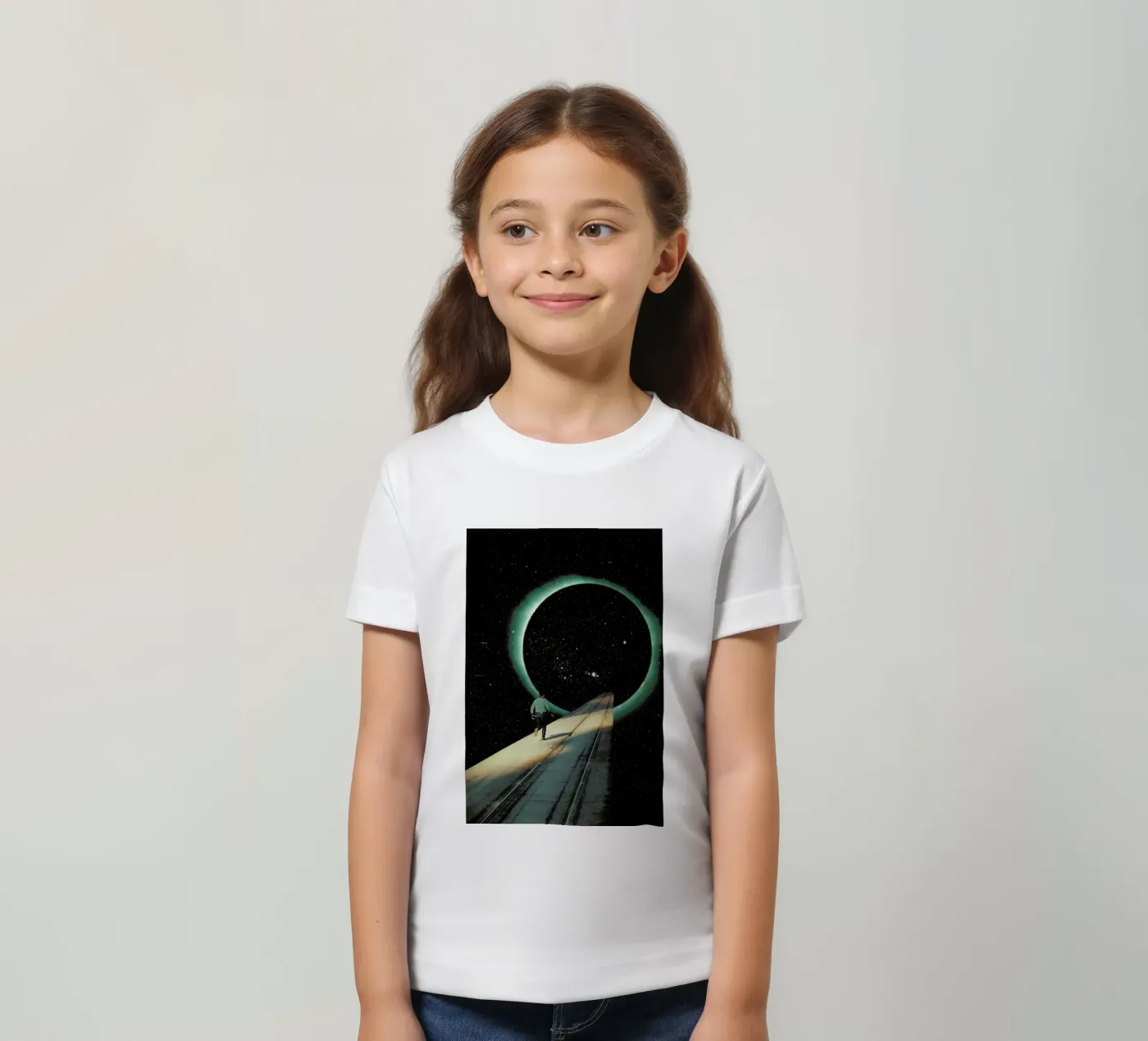 Escaping into the Void t-shirt bambini da Frank Moth