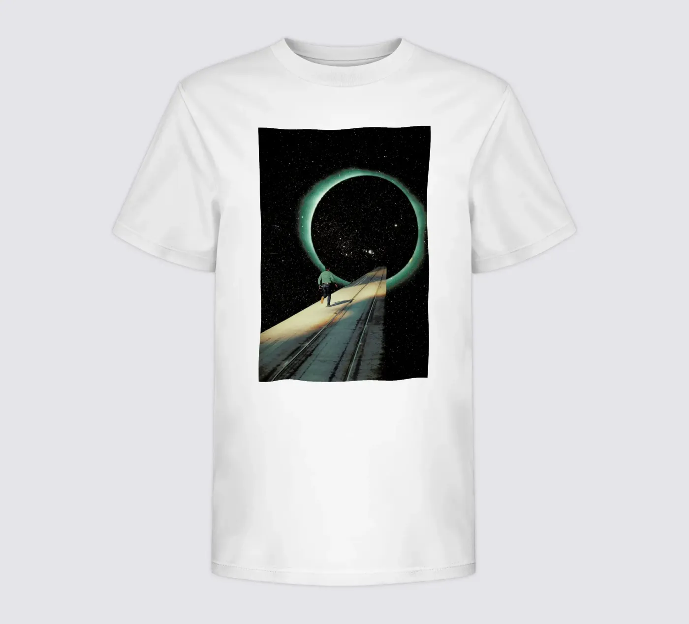 Escaping into the Void t-shirt bambini da Frank Moth