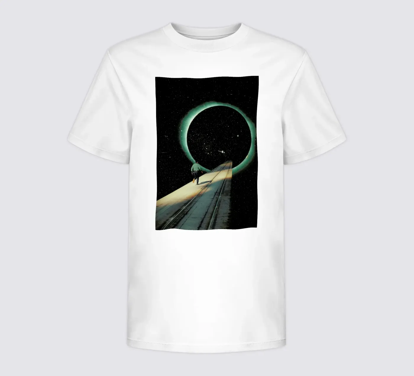 Escaping into the Void t-shirt bambini da Frank Moth