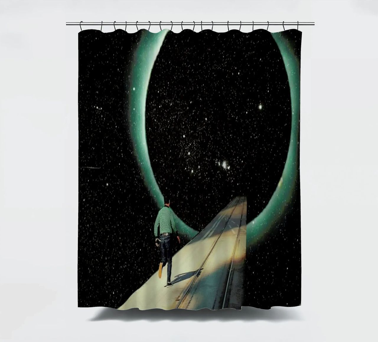 Escaping into the Void tenda da doccia da Frank Moth