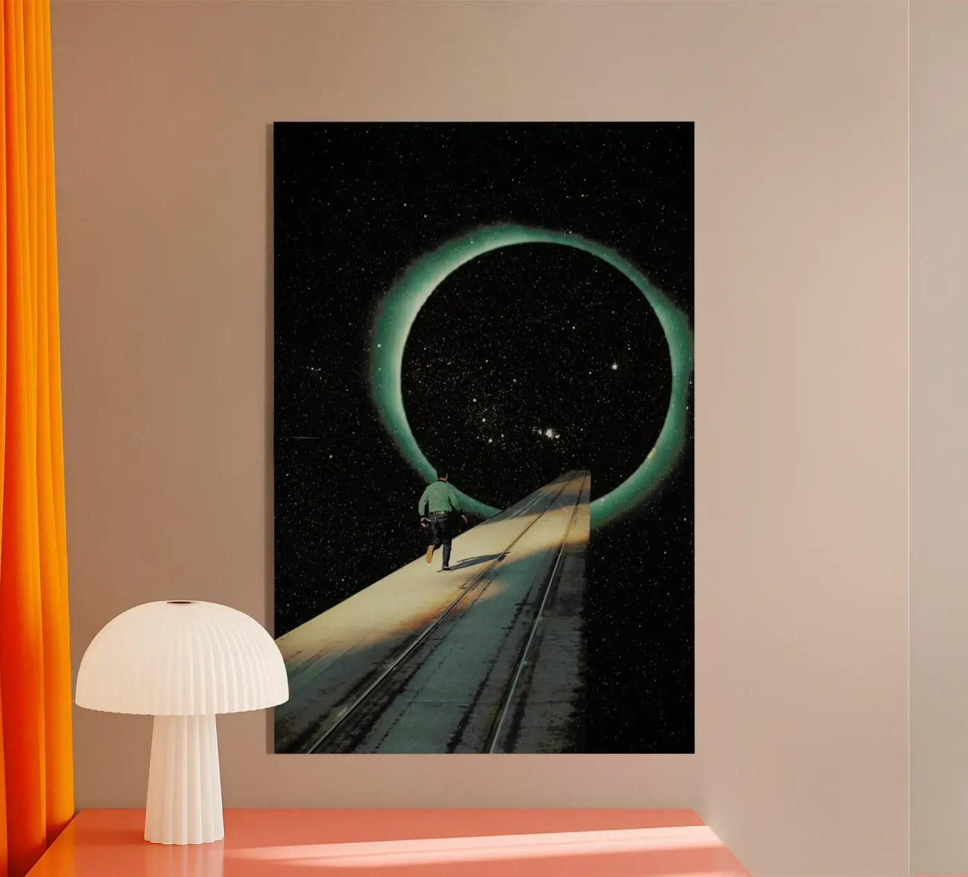 Escaping into the Void Acryl-Glas von Frank Moth