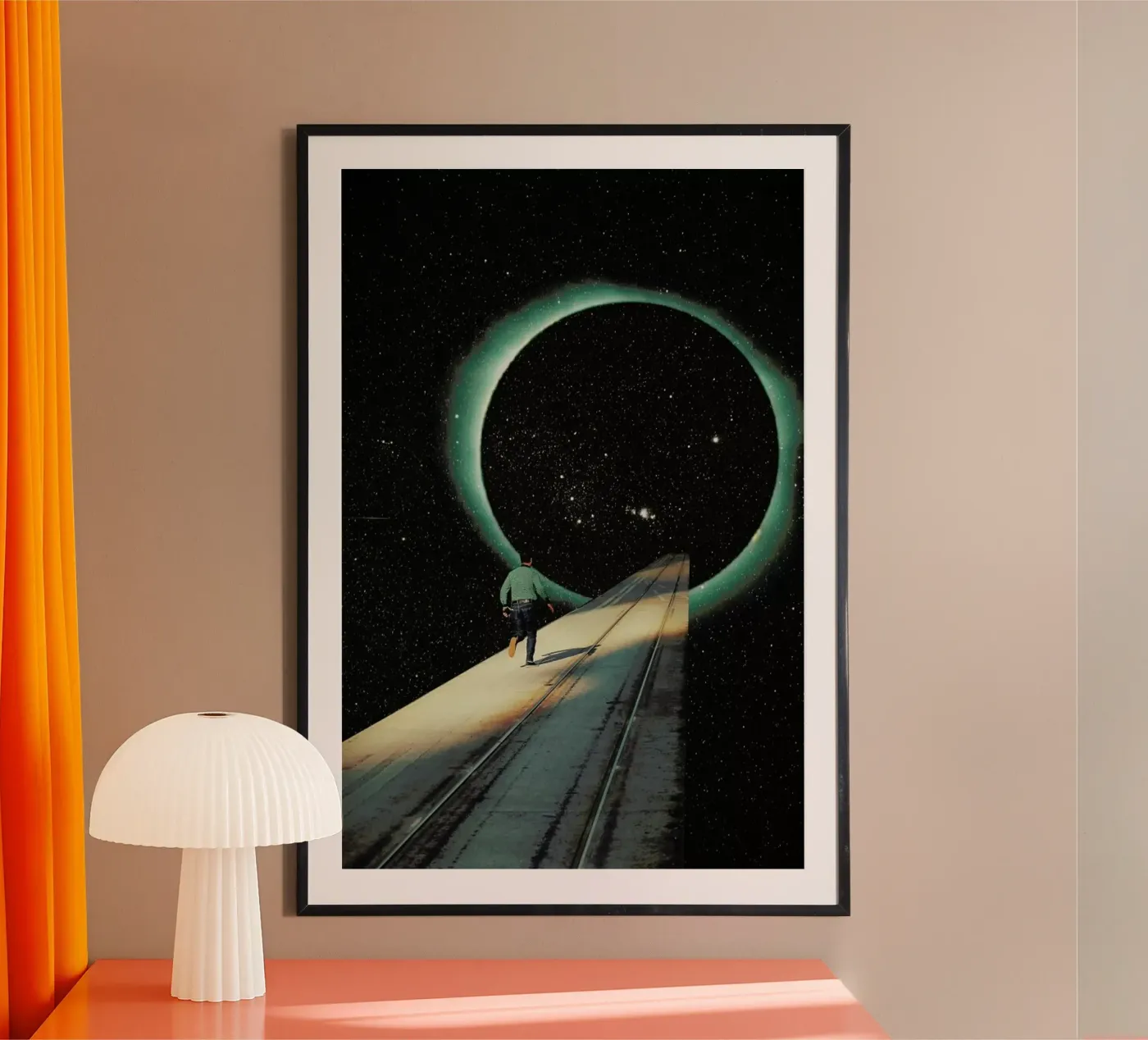 Escaping into the Void poster van Frank Moth