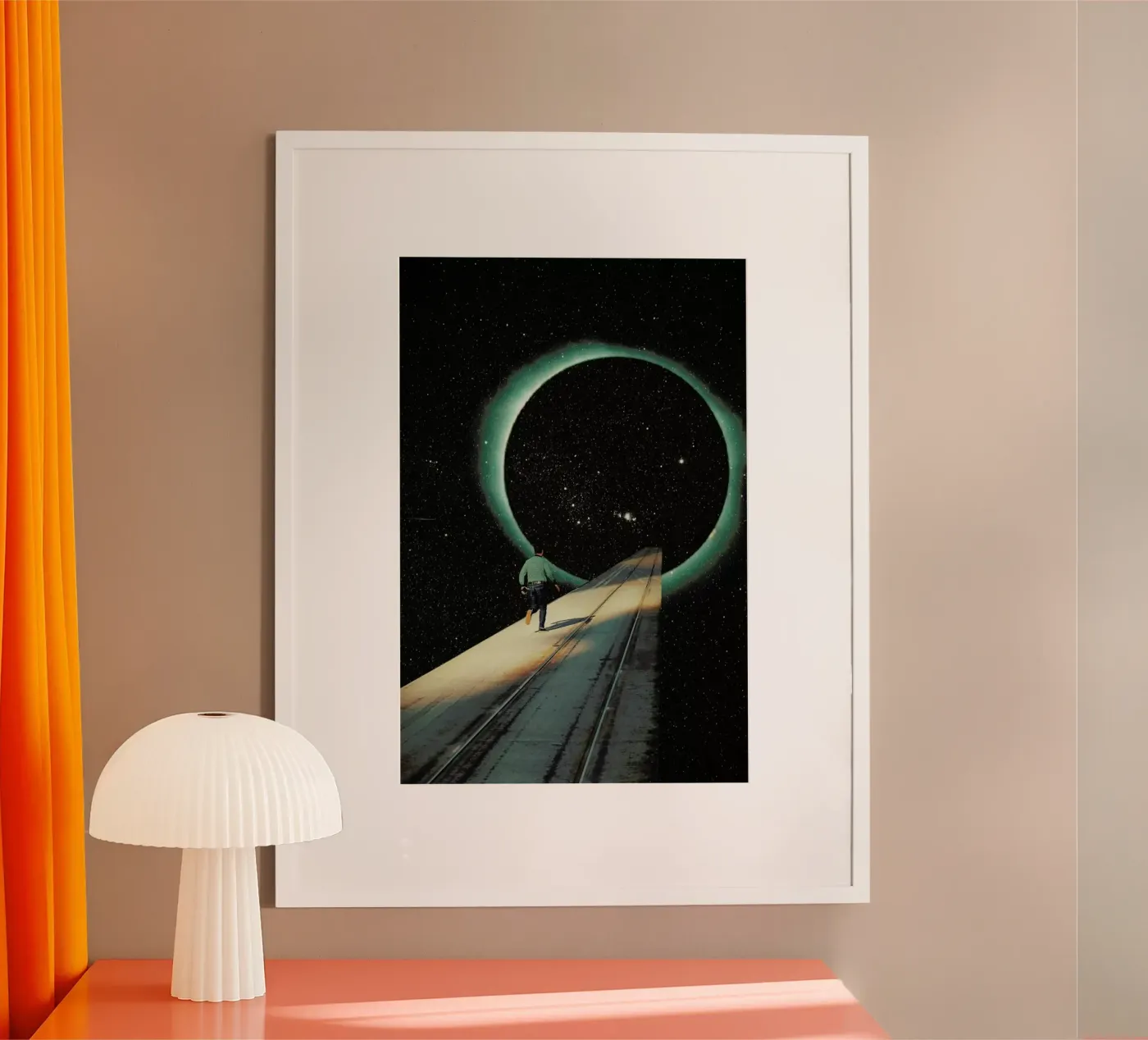 Escaping into the Void poster van Frank Moth