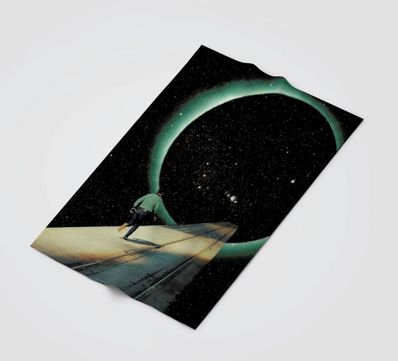 Escaping into the Void coperta in pile da Frank Moth