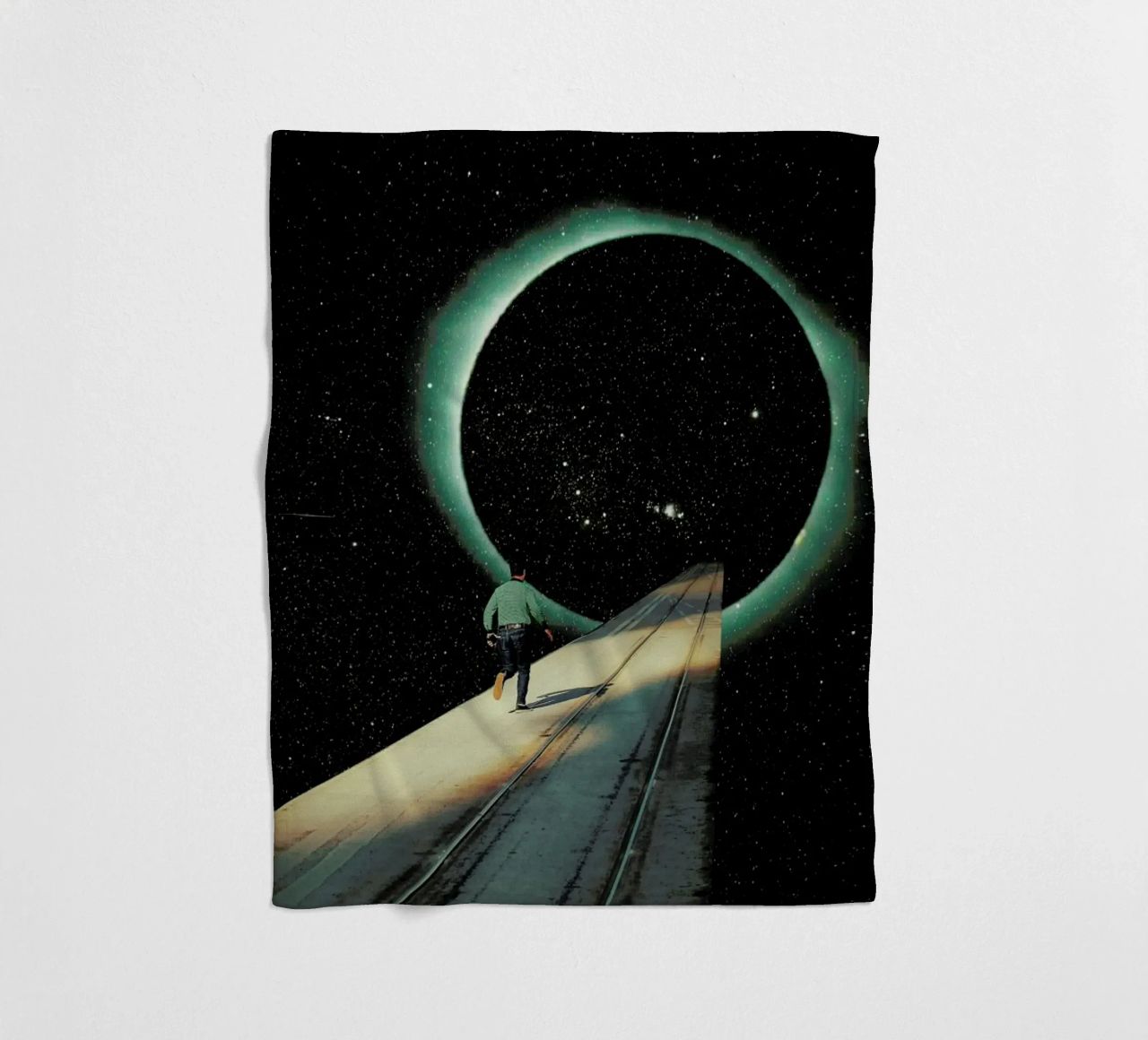 Escaping into the Void coperta in pile da Frank Moth