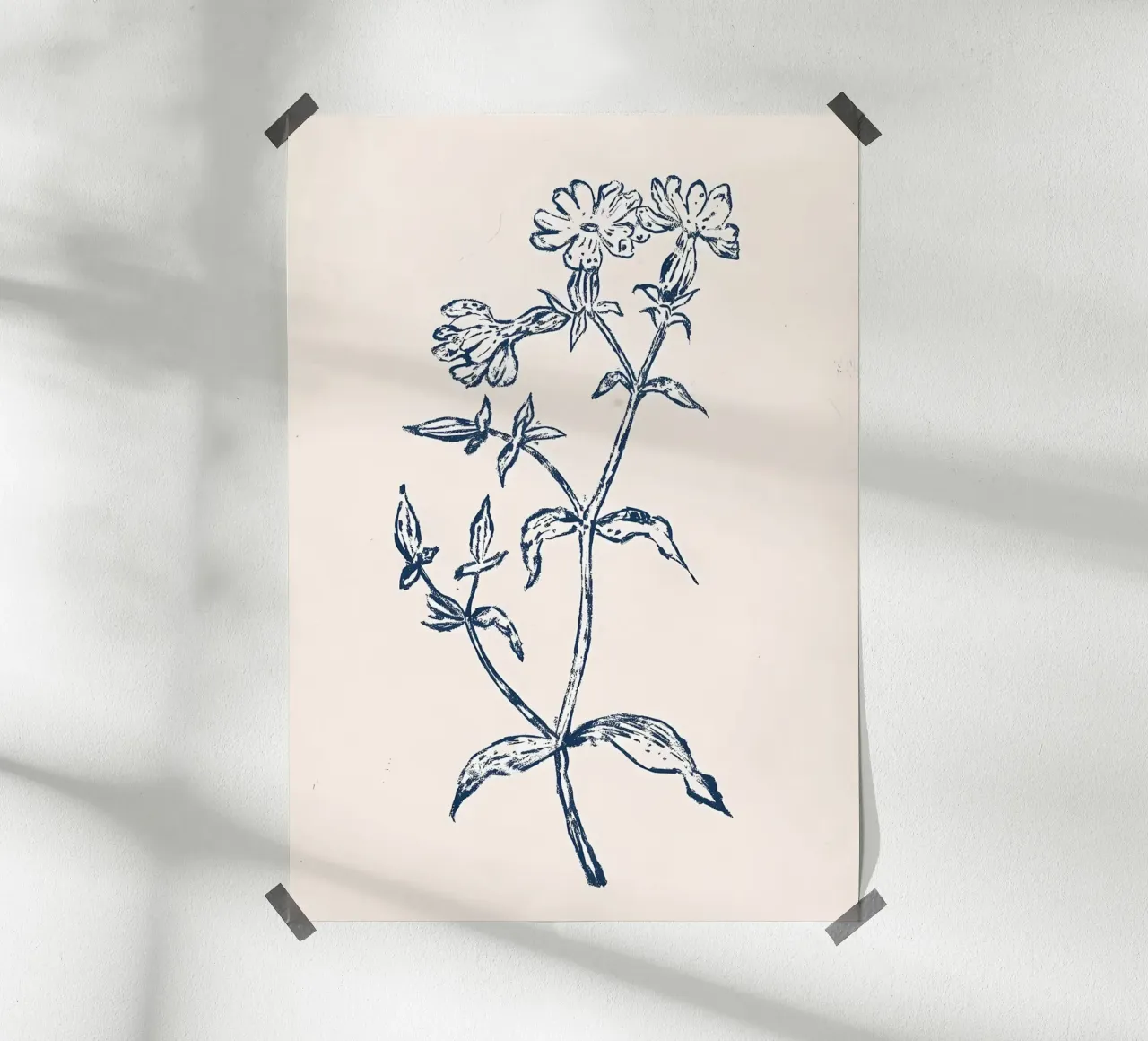 Anomalo poster con telaio in legno da diedrich