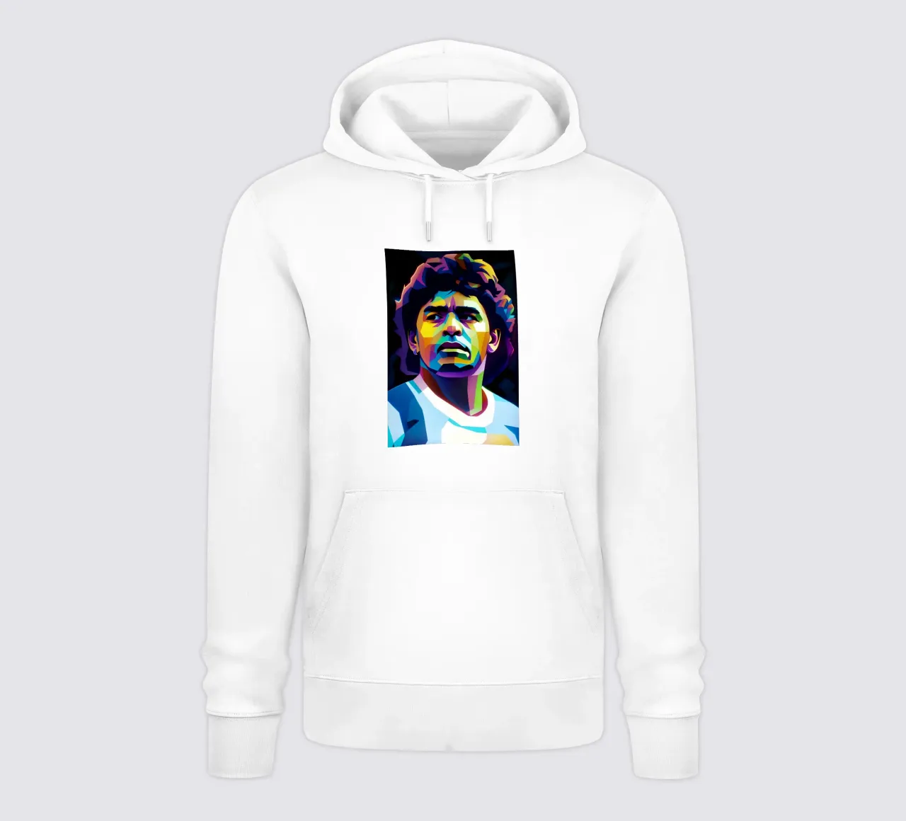 Diego Maradona wpap neon felpa con cappuccio da BONANZA