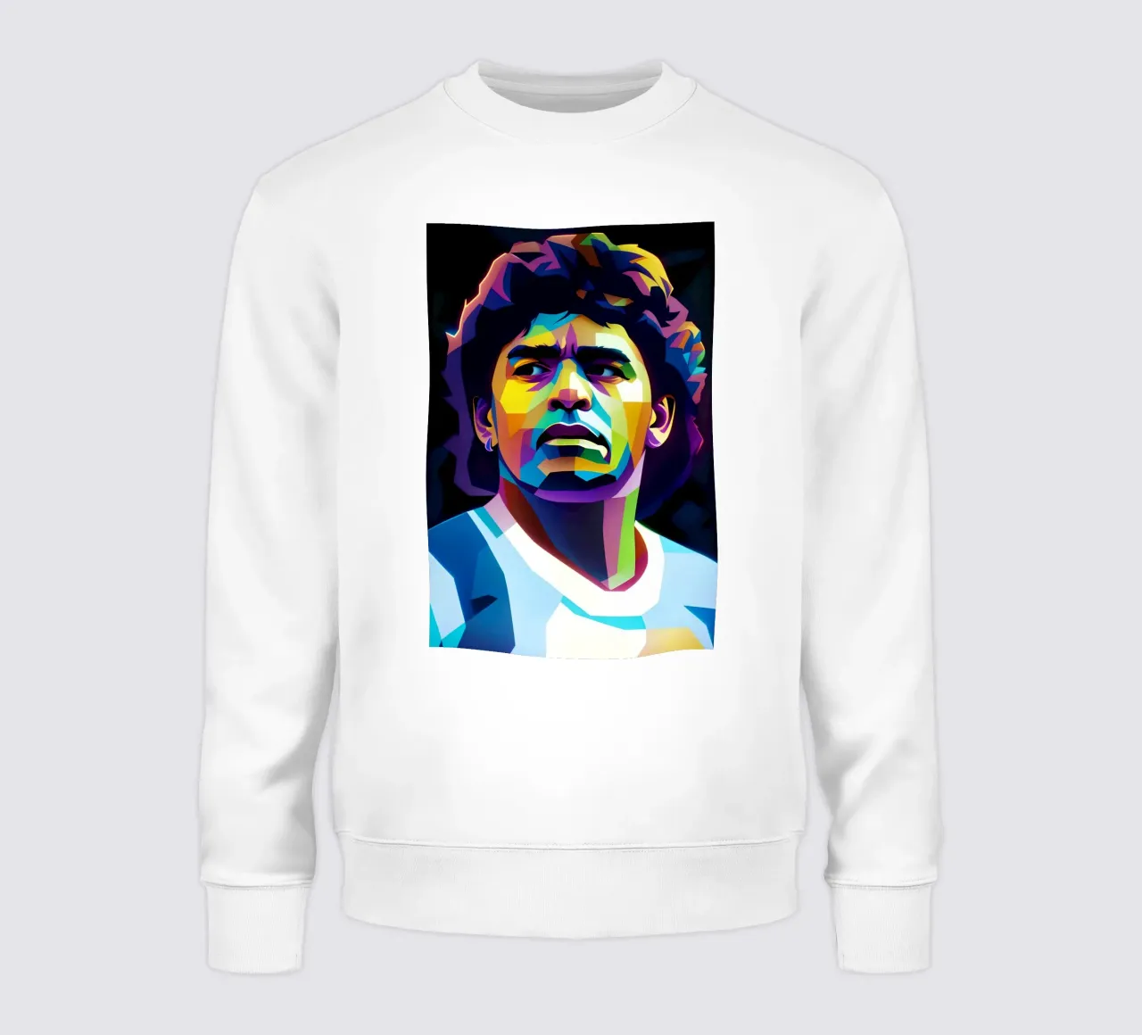 Diego Maradona wpap neon felpa da BONANZA