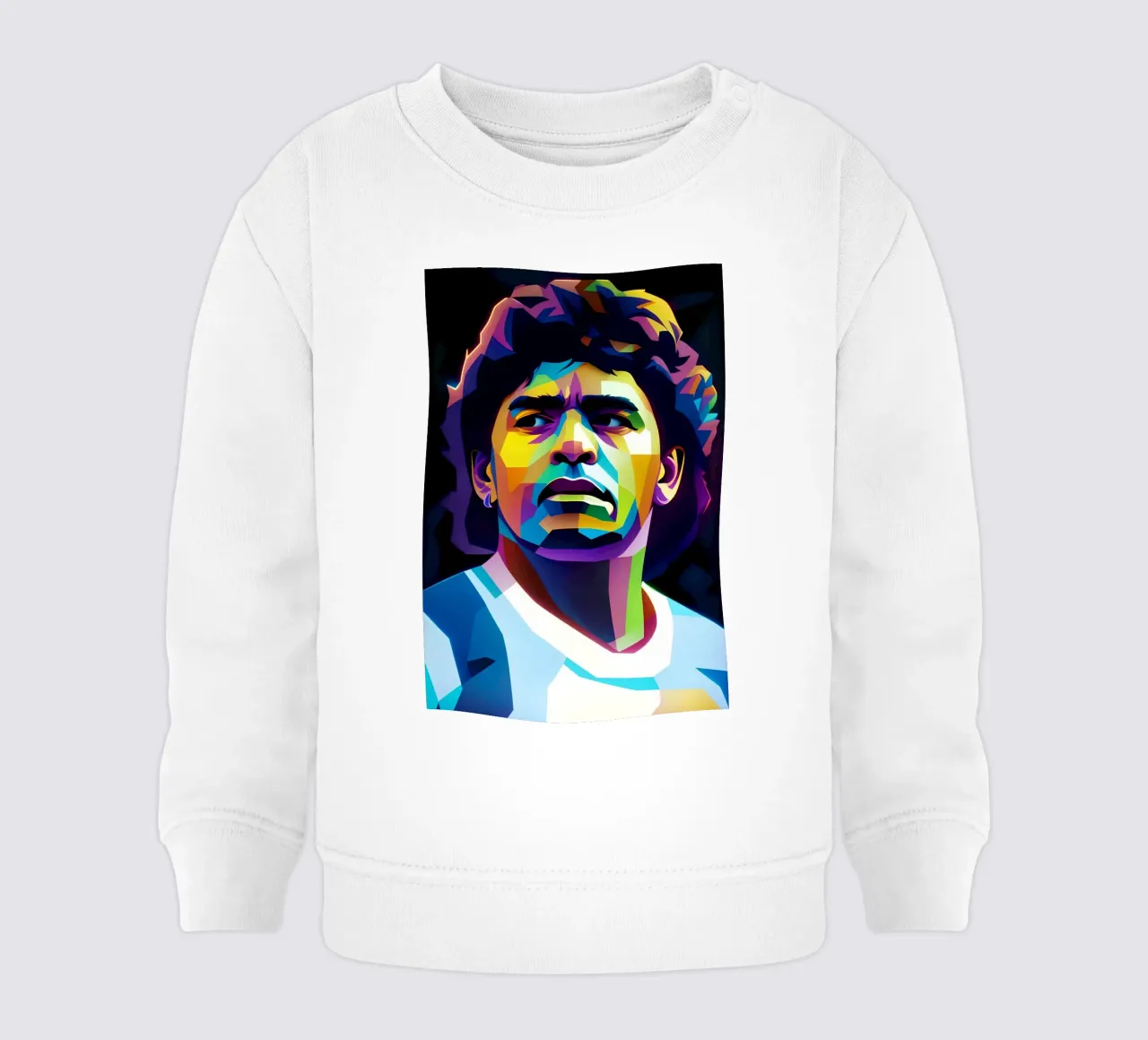 Diego Maradona wpap neon felpa neonato da BONANZA