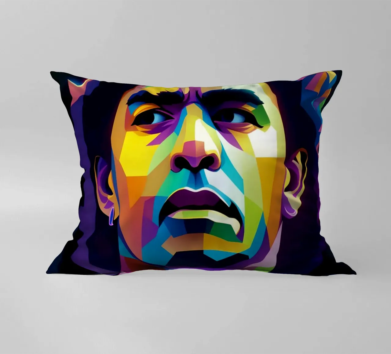 Diego Maradona wpap neon cuscino da BONANZA