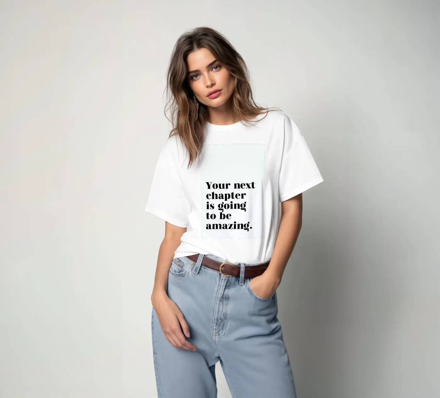 Next Chapter t-shirt da typed