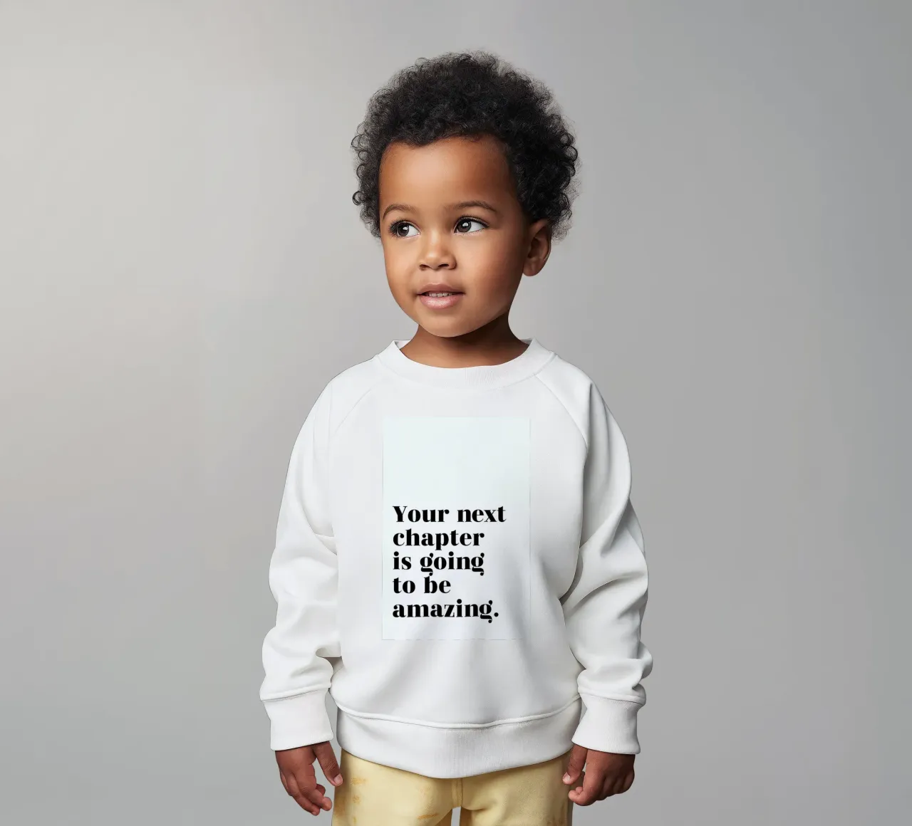 Next Chapter felpa neonato da typed