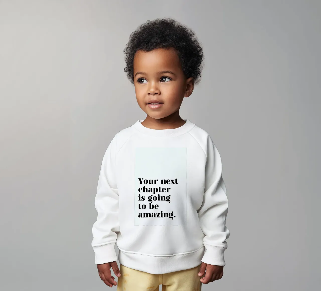 Next Chapter Baby Sweatshirt von typed