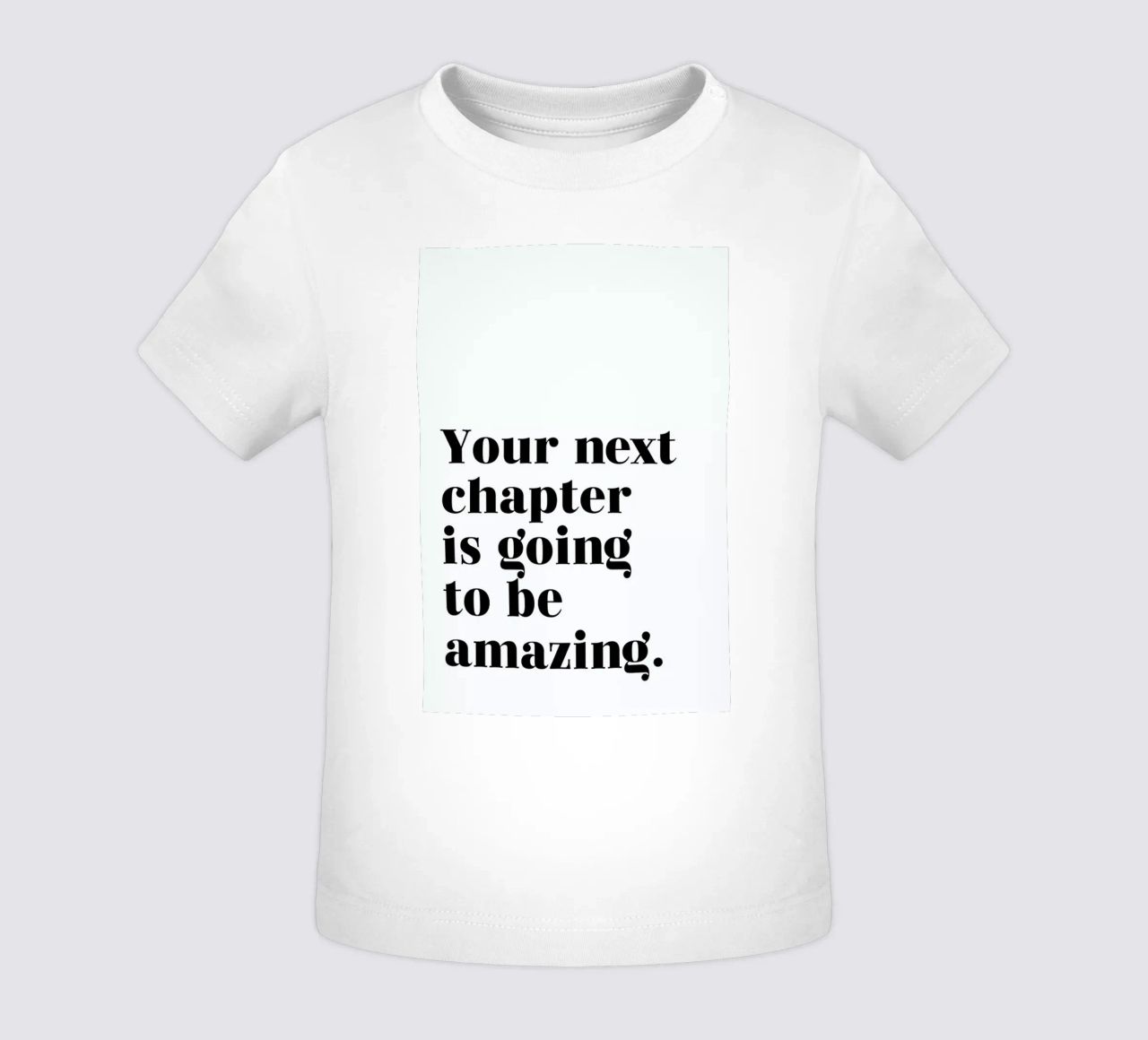 Next Chapter maglietta neonato da typed