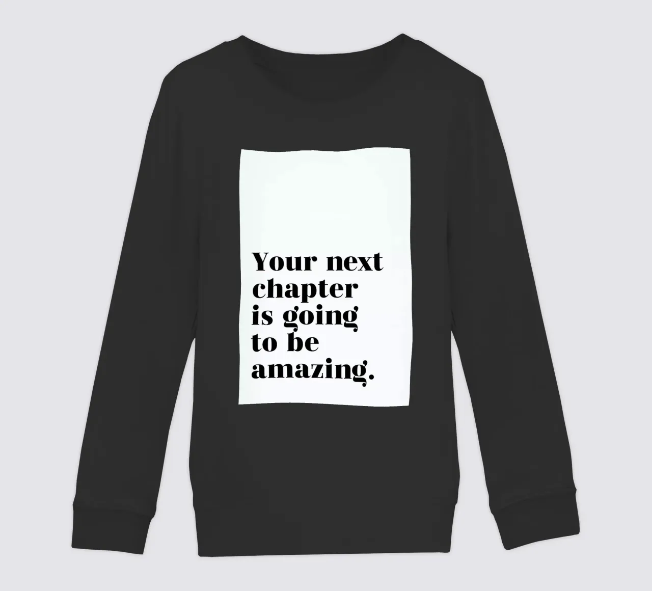 Next Chapter felpa bambino da typed