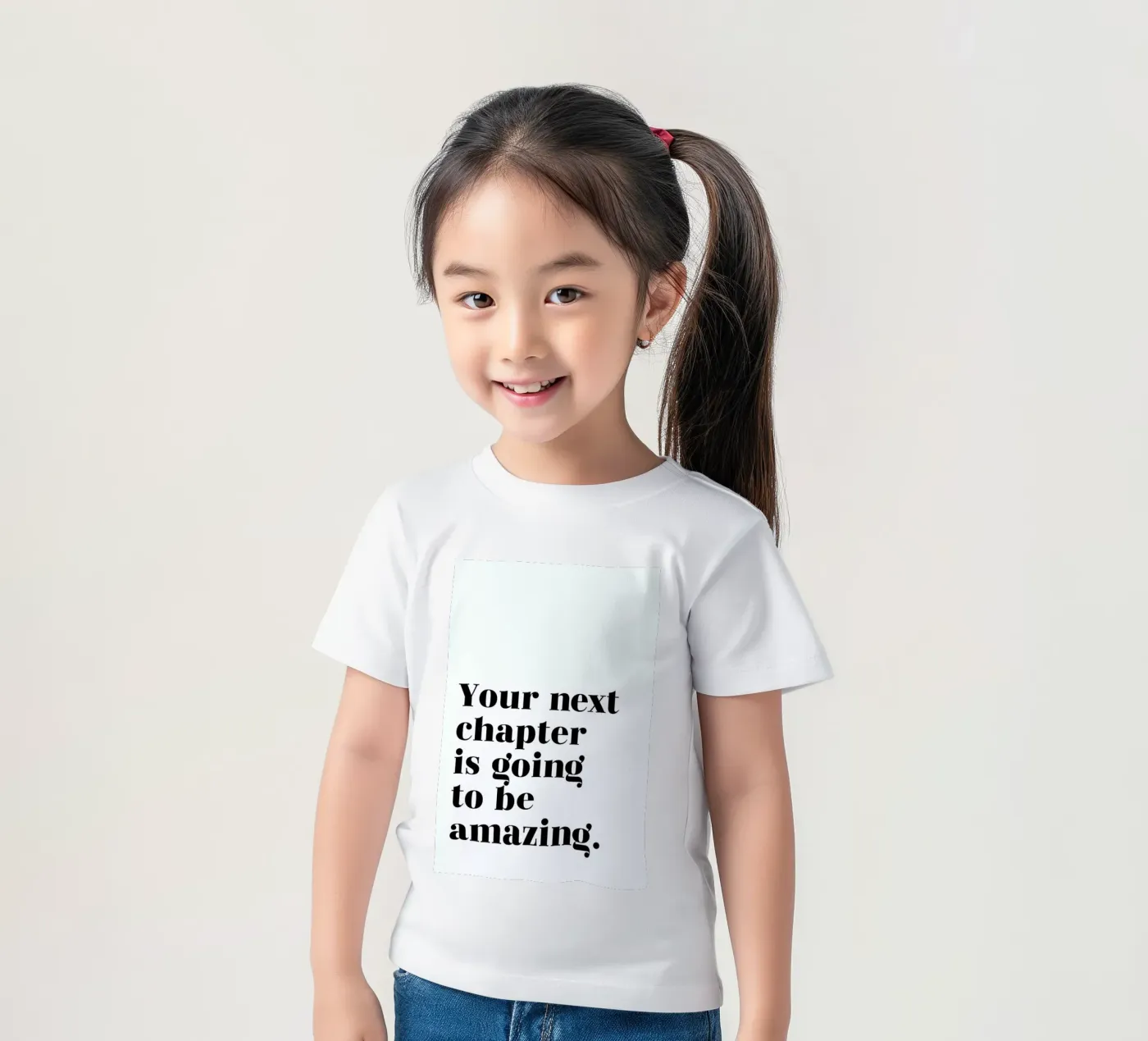 Next Chapter kids t-shirt by typed