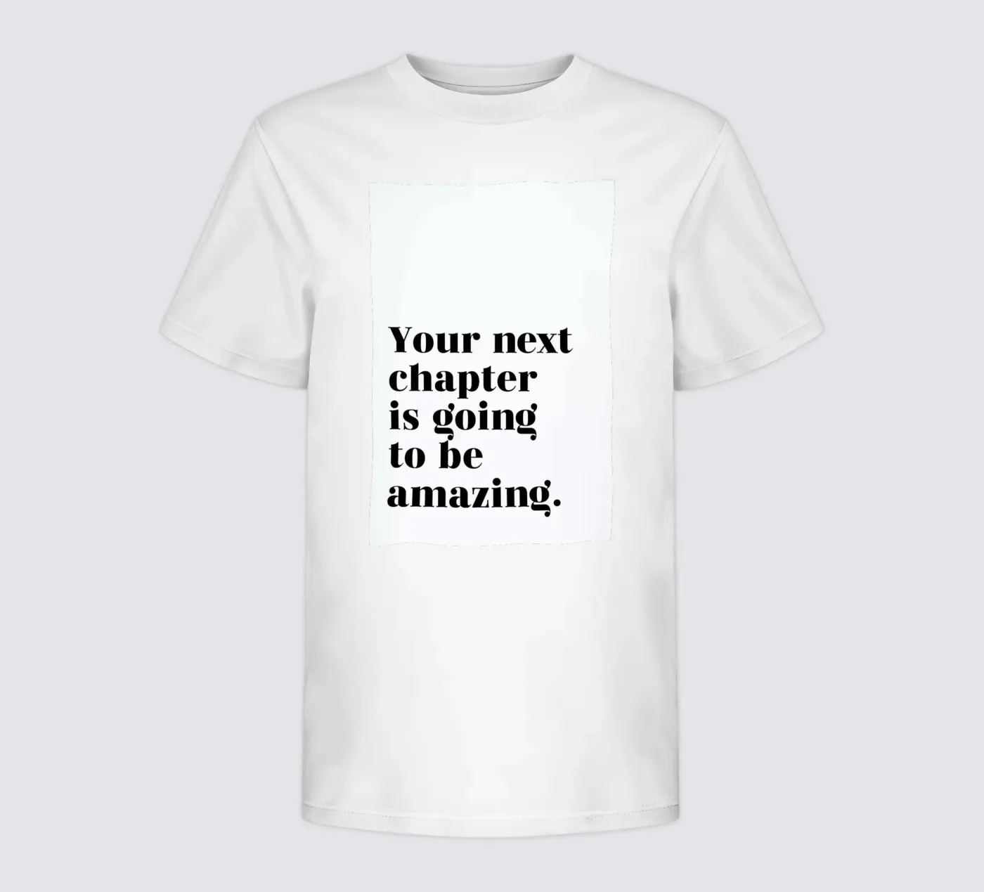 Next Chapter kids t-shirt by typed