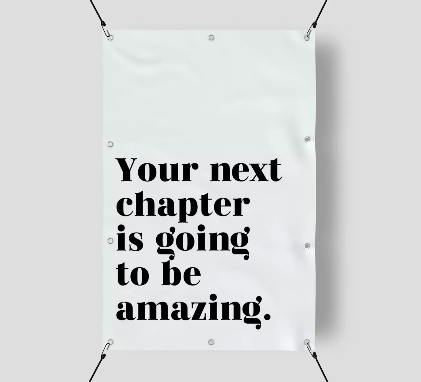 Next Chapter telo in pvc da typed