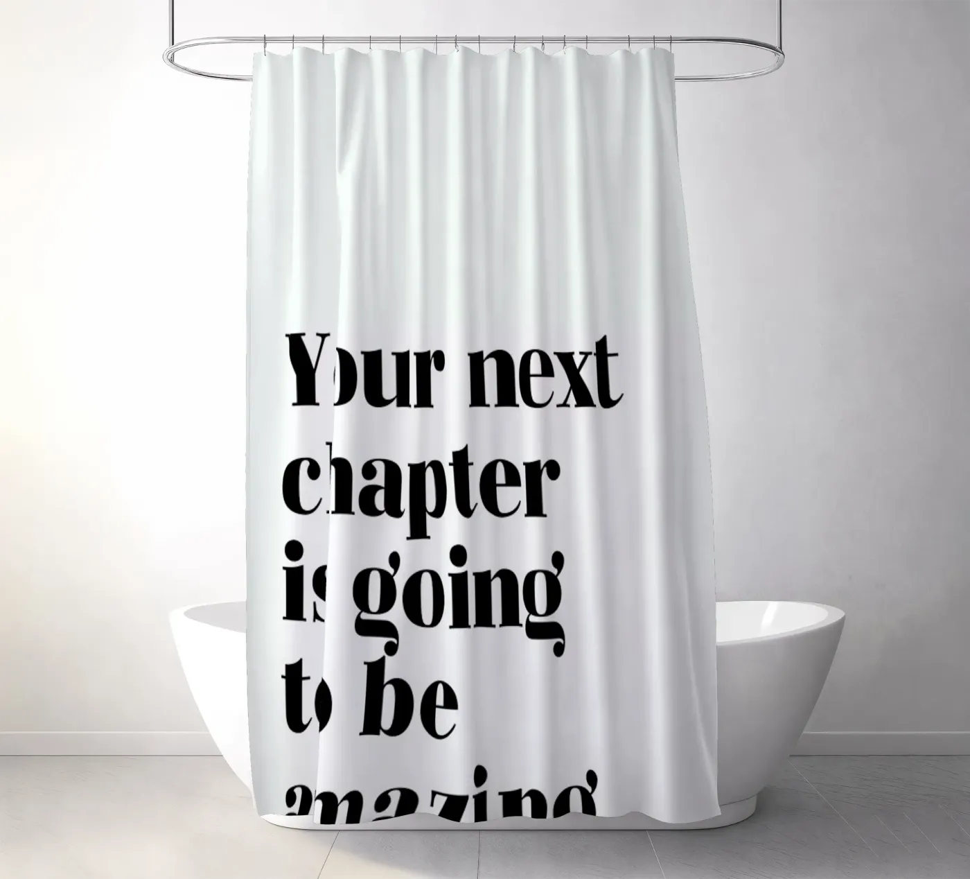 Next Chapter Duschvorhang von typed