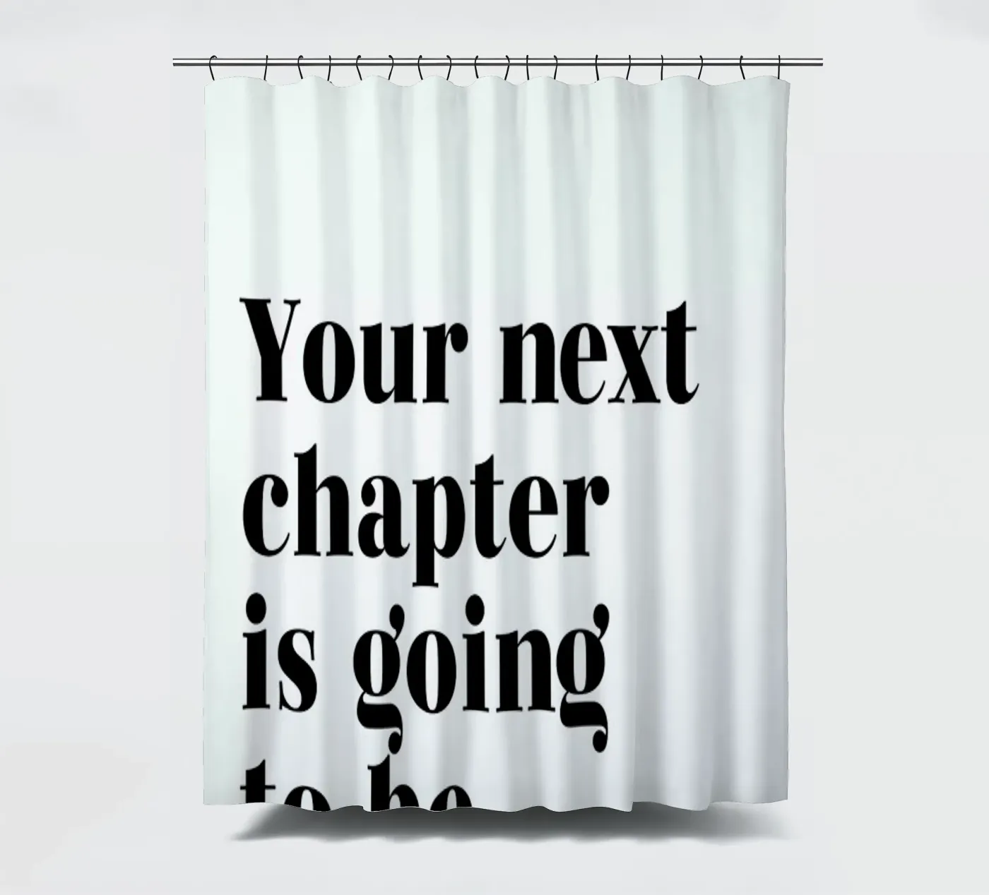Next Chapter Duschvorhang von typed