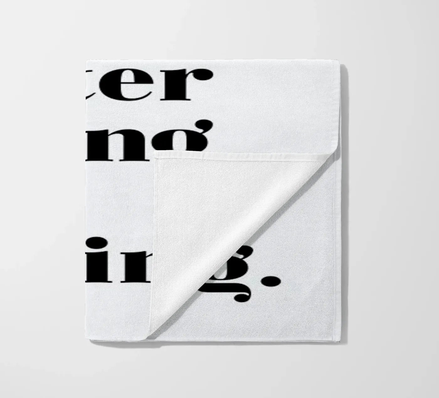 Next Chapter beach towel by typed