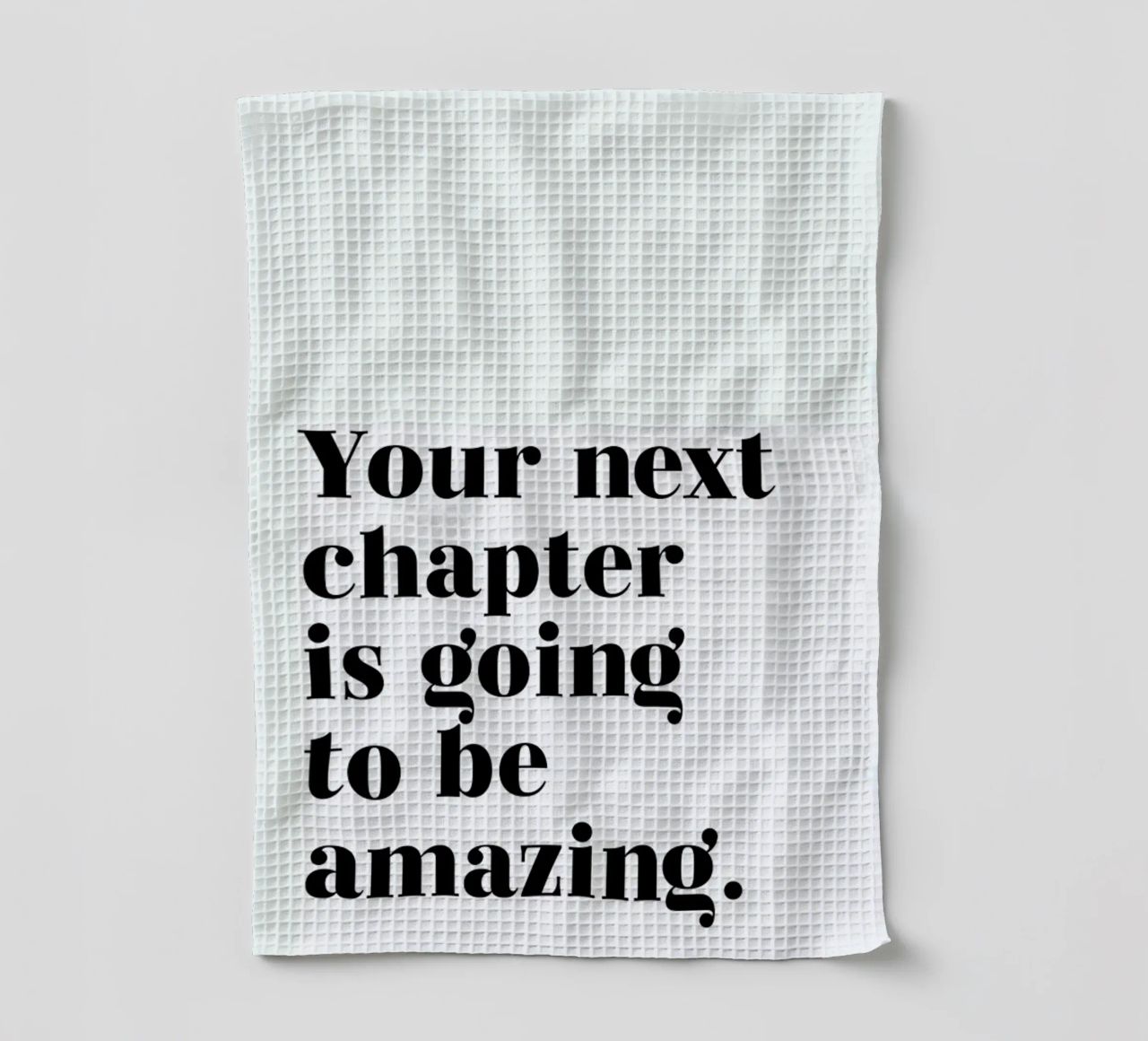 Next Chapter torchon de typed