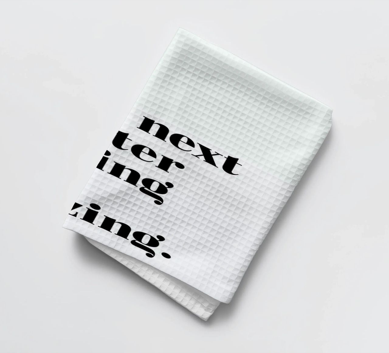 Next Chapter torchon de typed