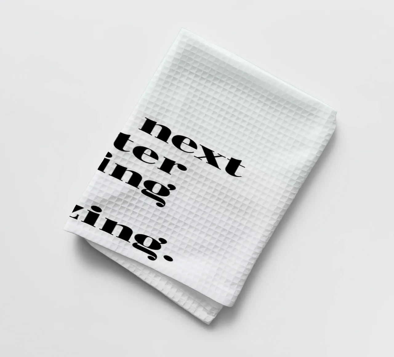 Next Chapter canovaccio da cucina da typed