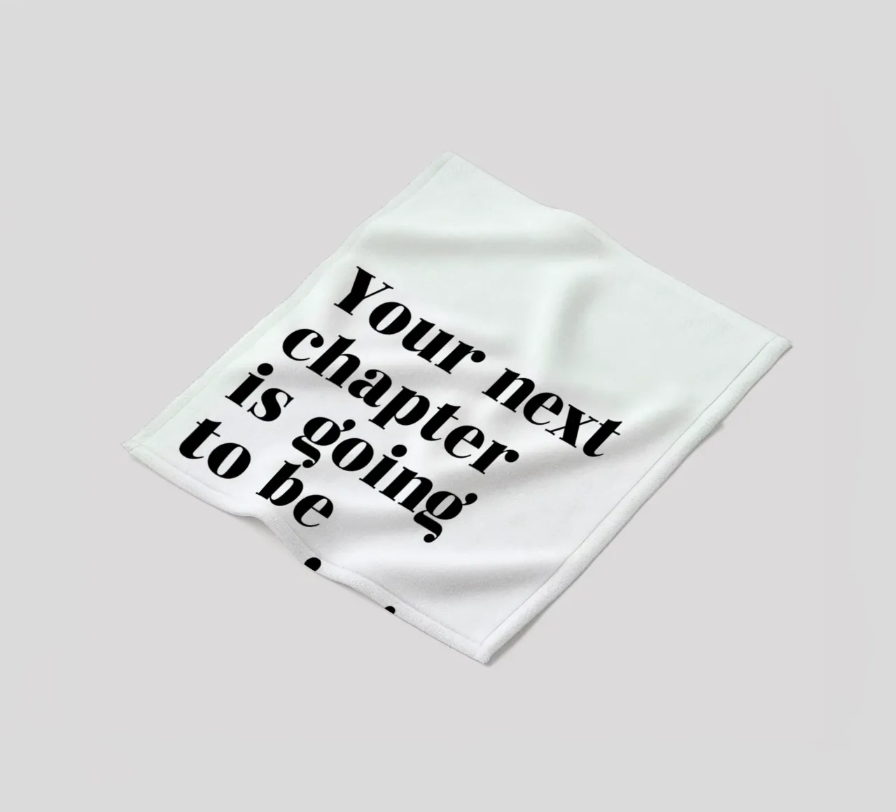 Next Chapter Fleecedecke von typed