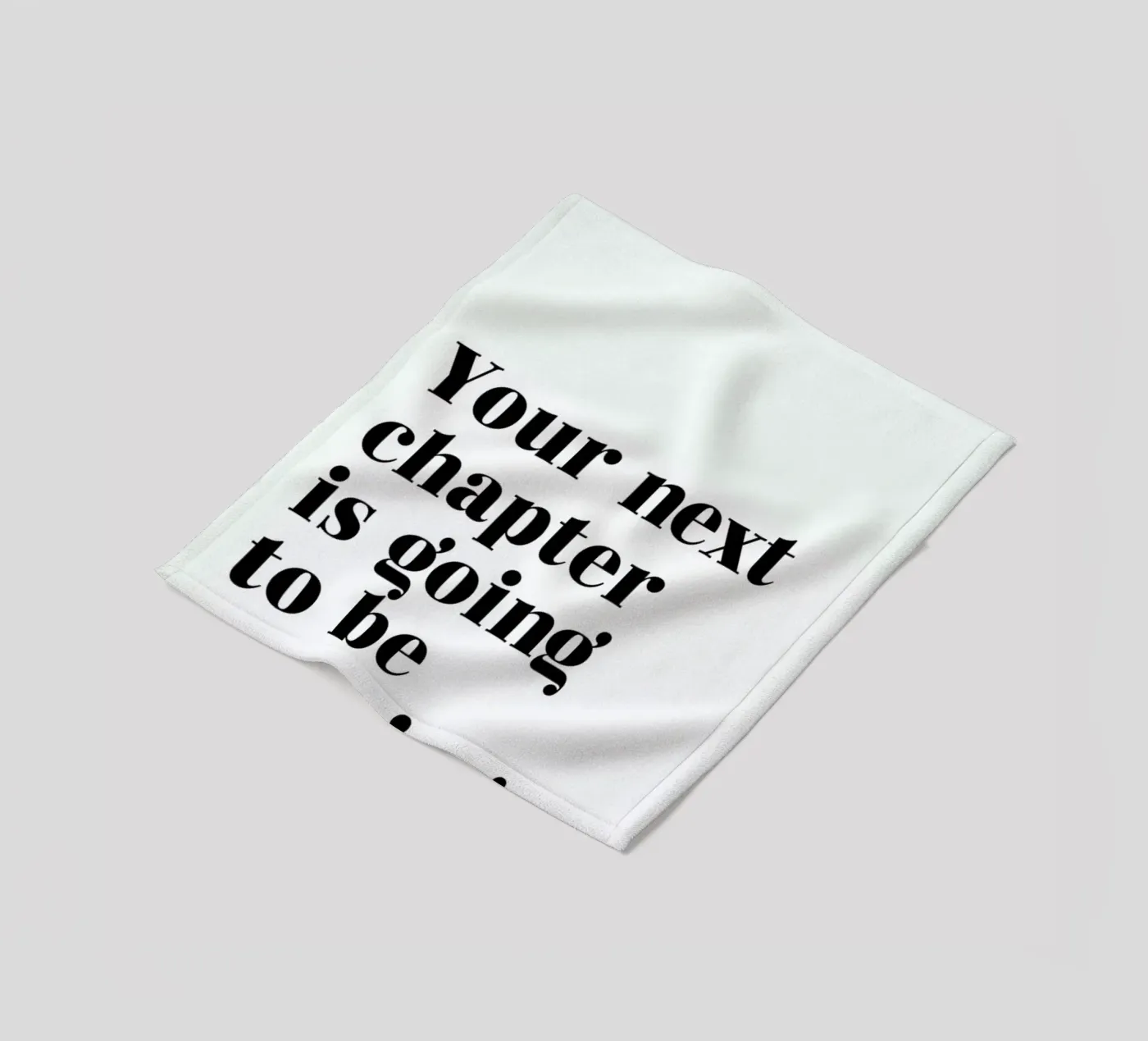 Next Chapter Fleecedecke von typed