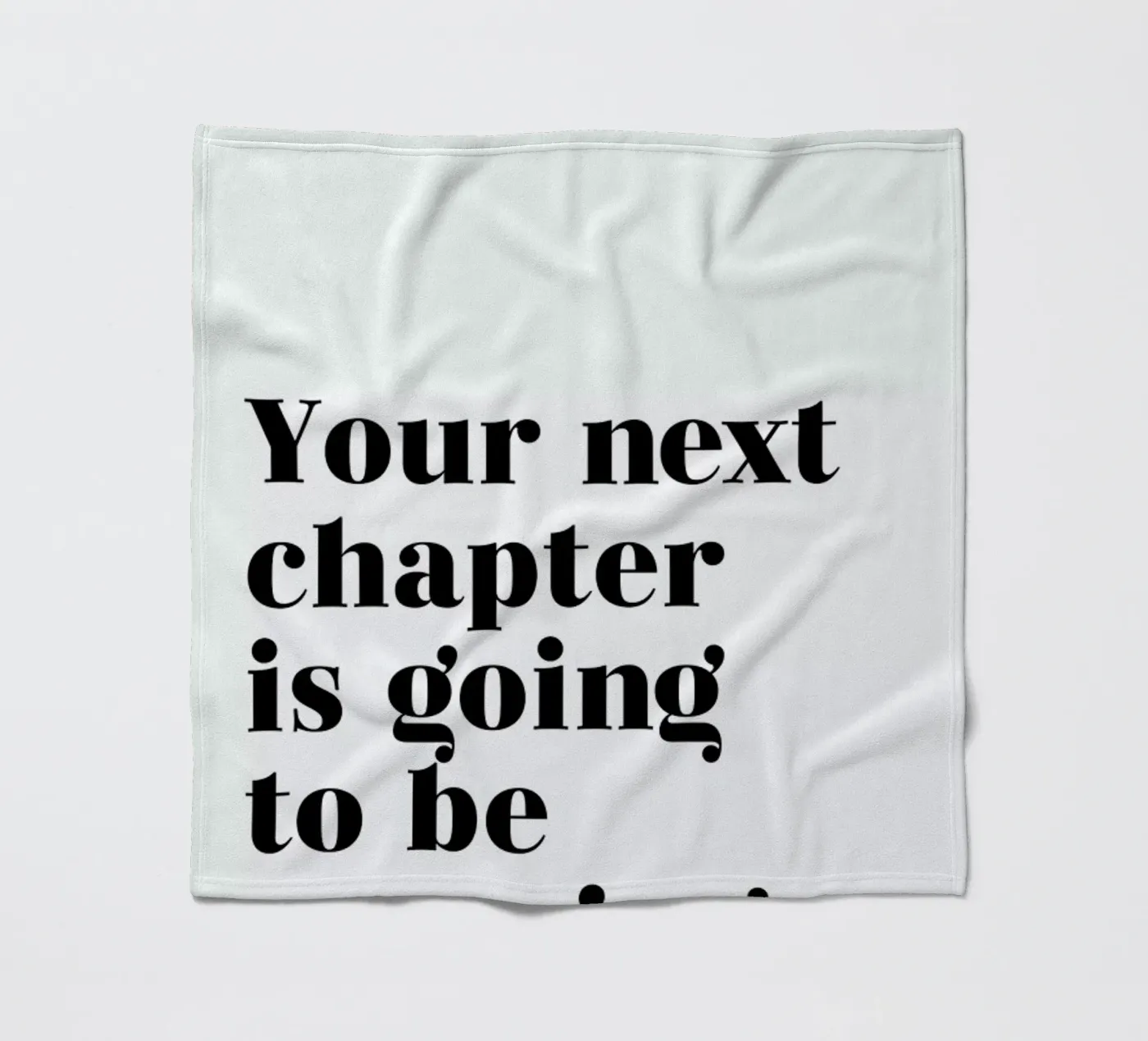 Next Chapter Fleecedecke von typed