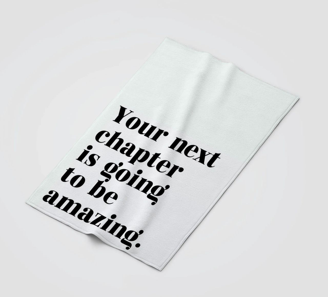 Next Chapter coperta in pile da typed