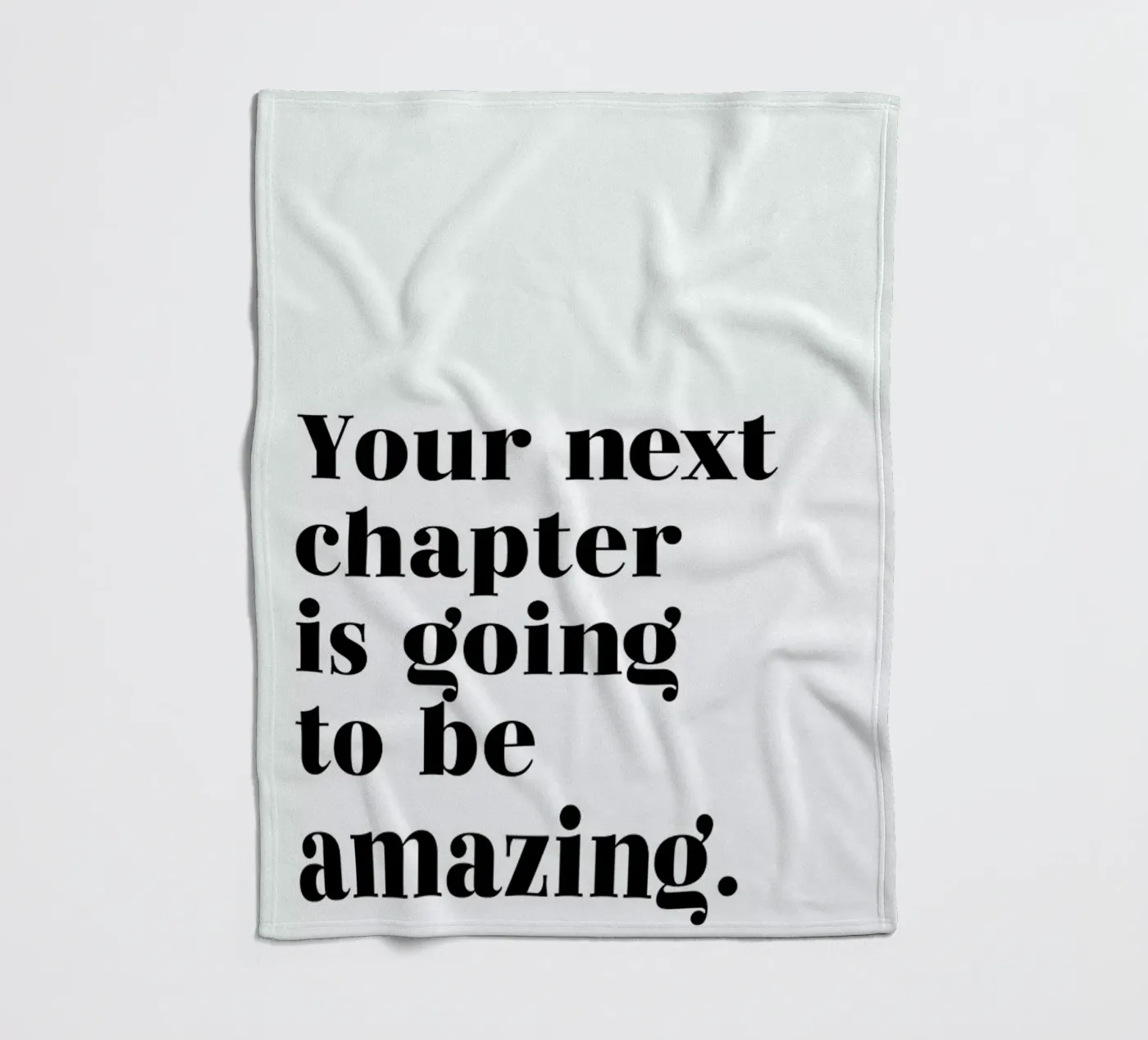Next Chapter Fleecedecke von typed